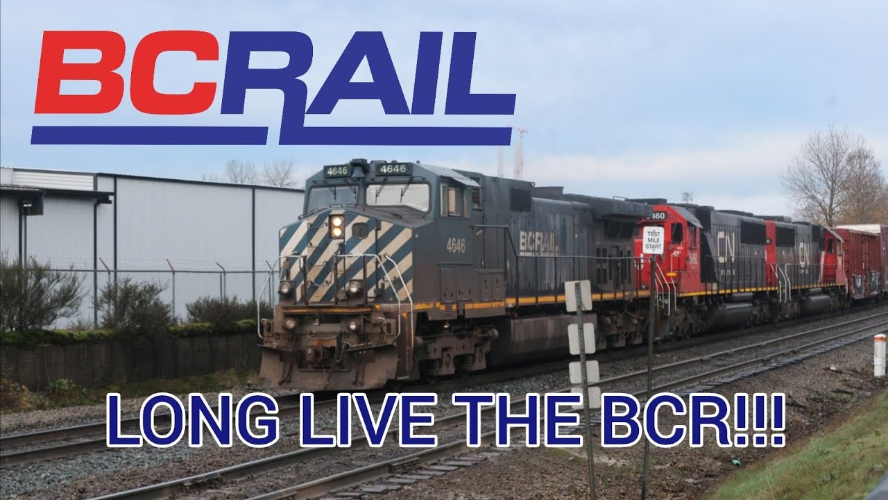 [BCR LEADER] BCOL 4646 leads train K59251-29 at Flannigans 