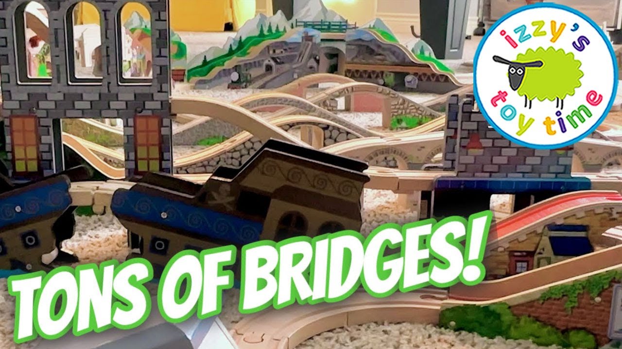 EPIC TRAIN BRIDGES + Cat Cameos! 🐱🚂