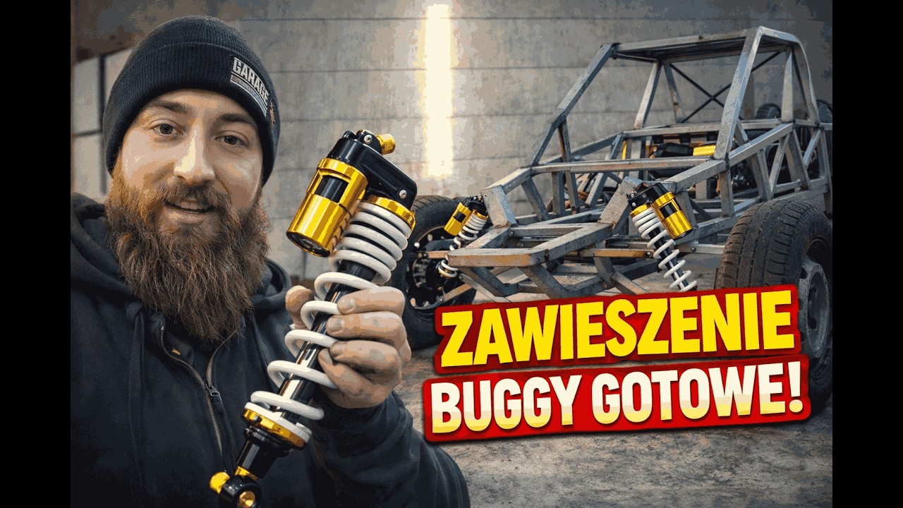 BUGGY ZA 3000 ZŁ &ndash; Przednie zawieszenie wreszcie działa?! Amortyzatory + g&oacute;rne wahacze