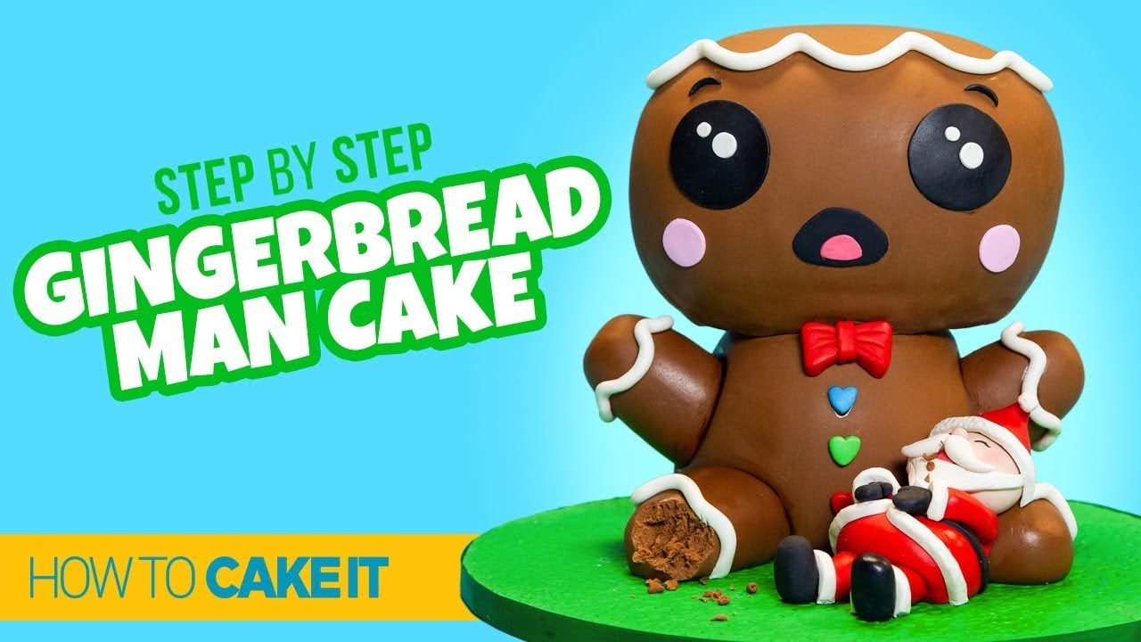 How To Make A Gingerbread Man Cake by La Casa Dolce | How To Cake It Step By Step