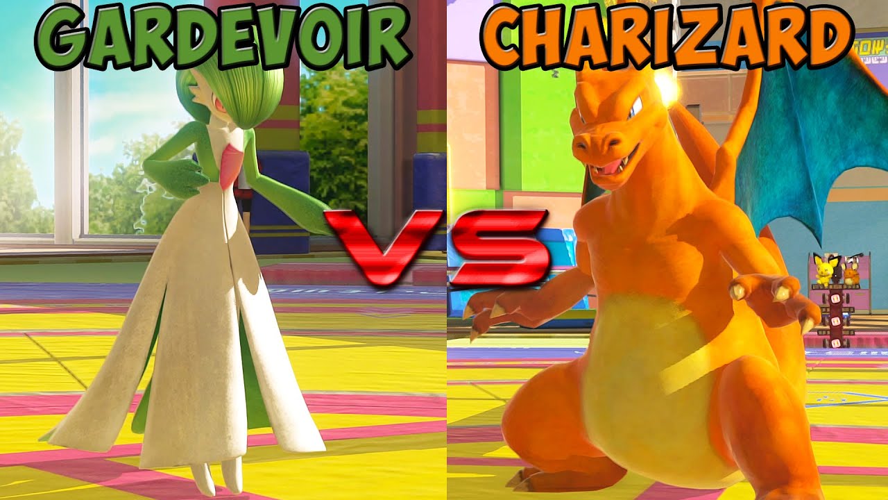 Pokken tournament DX - Gardevoir vs Charizard