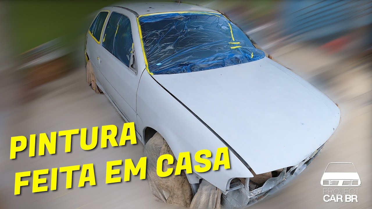 REFORMA DO GOL FEITA EM CASA - EPISÓDIO 5 - PINTURA PU
