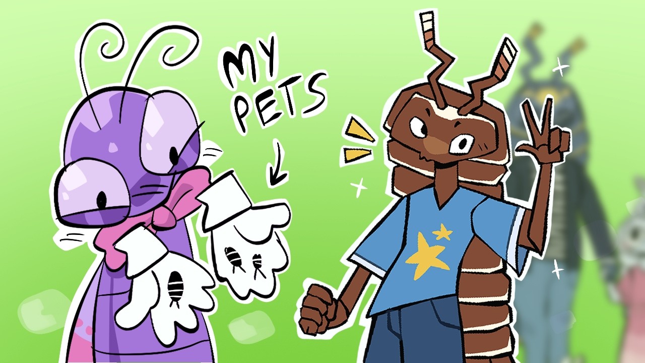Drawing My Pets as Characters