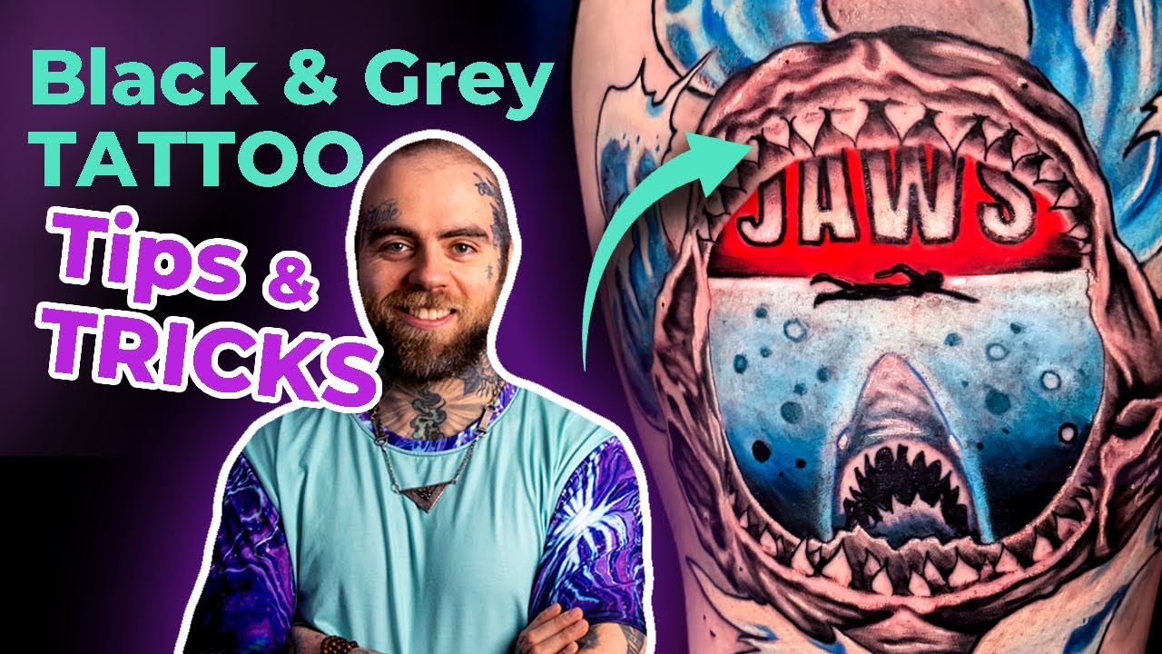 Black and Grey Tattooing Tips and Tricks - LIVE SESSION Voiceover