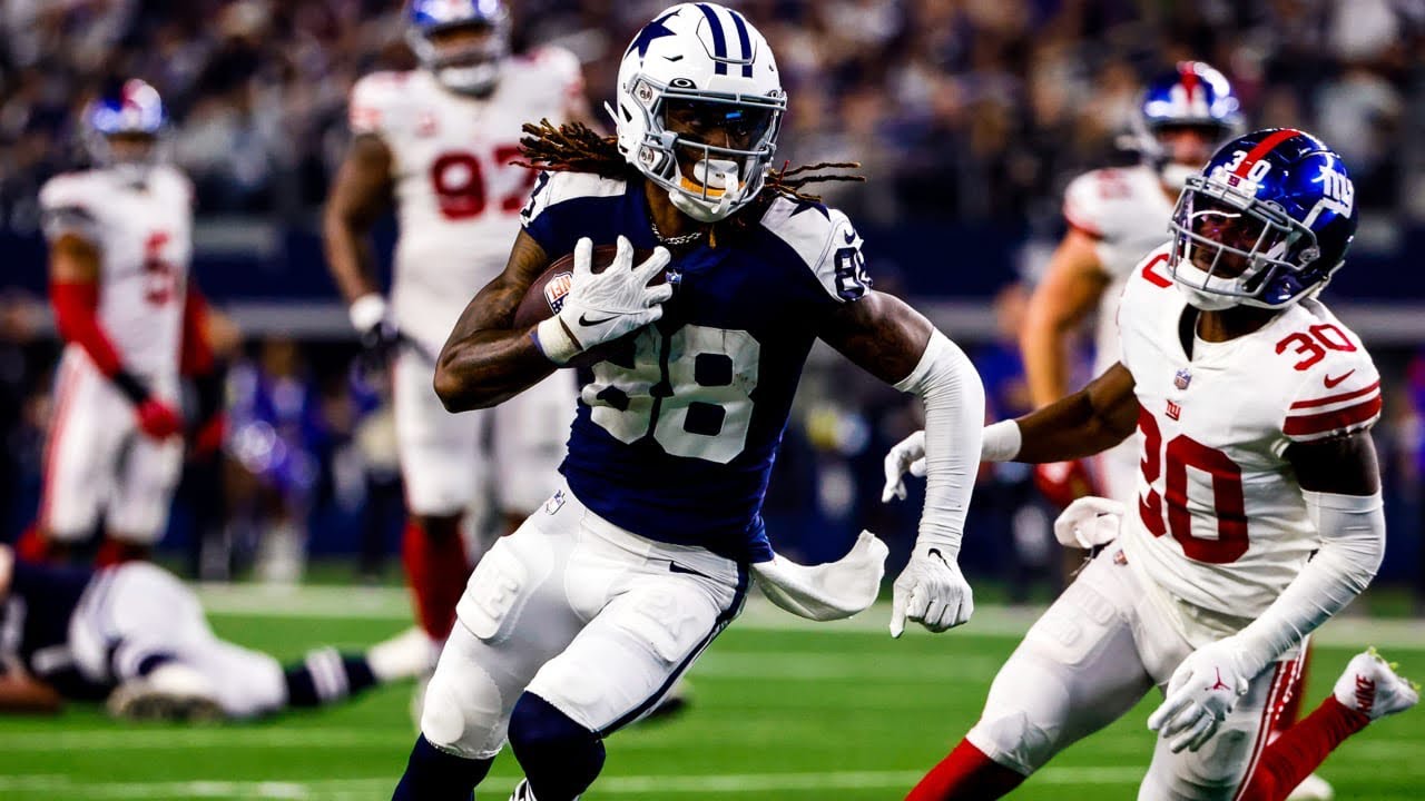 CeeDee Lamb Every Catch vs the New York Giants Week 13 2024