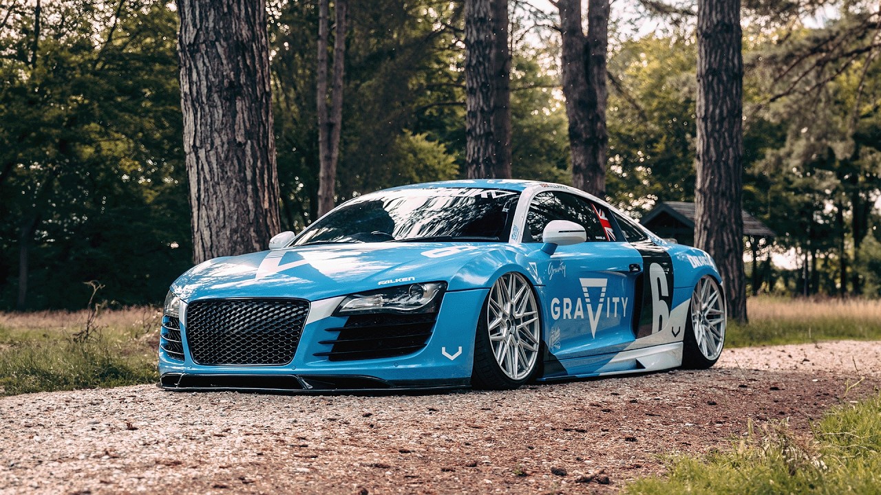 Bagged Audi R8 V8 Cinematic | 4K