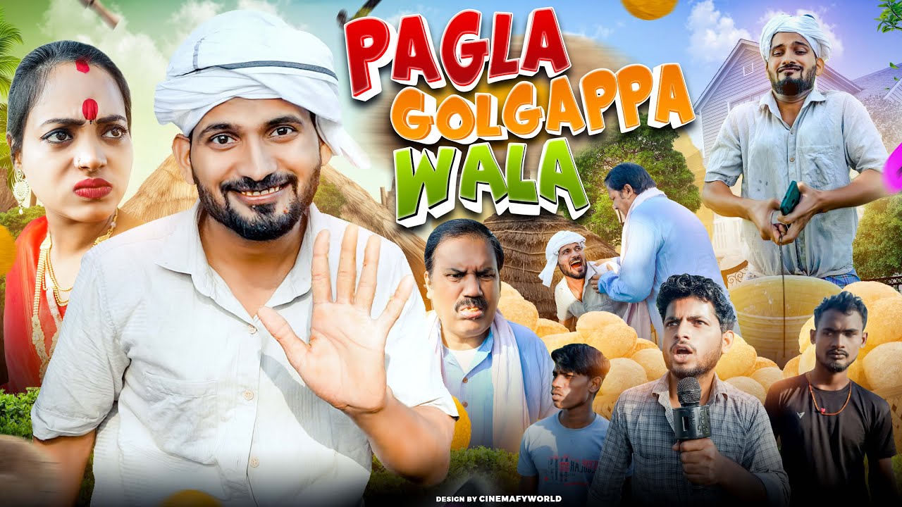 पगला गोलगप्पा वाला | Pince Comedy @ActingFan1