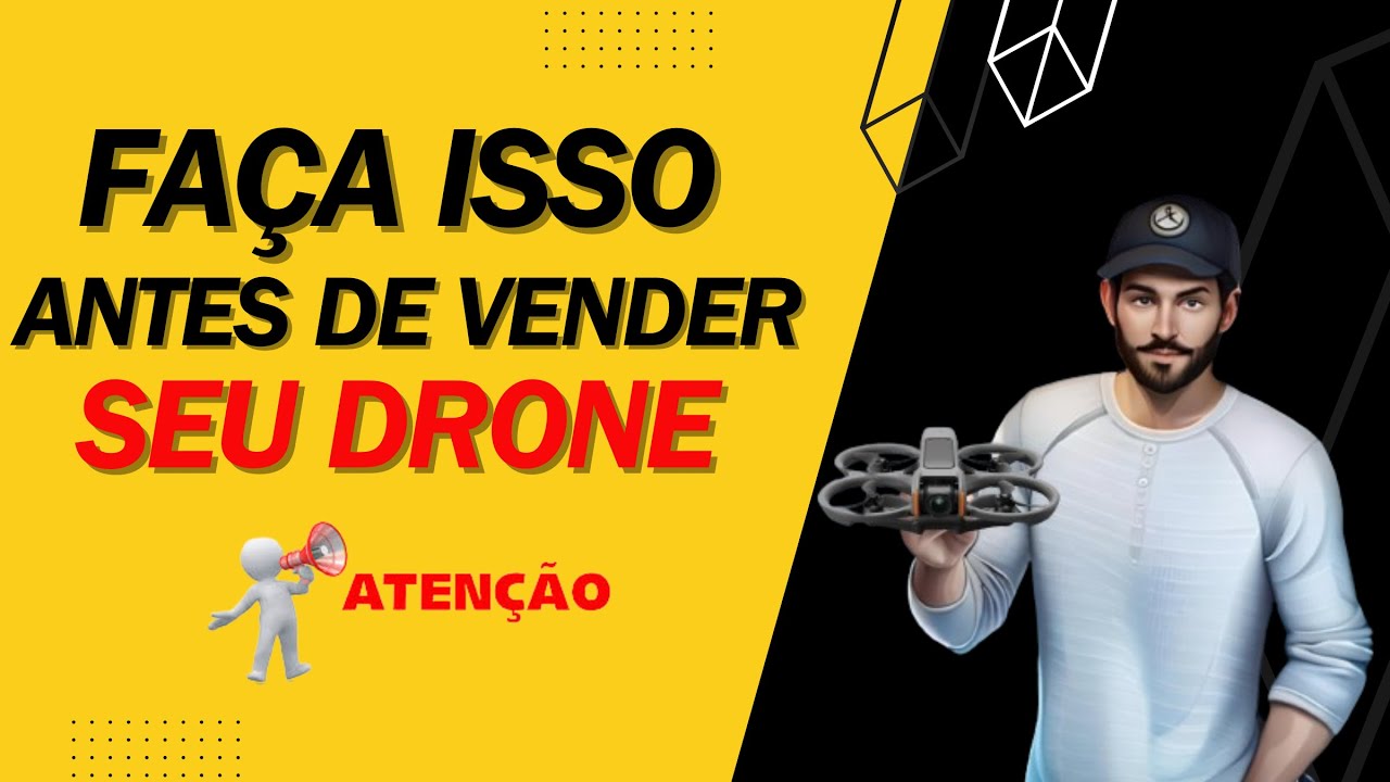 FAÇA ISSO ANTES DE VENDER O SEU DRONE - CANCELAR A HOMOLOGAÇÃO E TRANSFERIR REGISTROS 🚨
