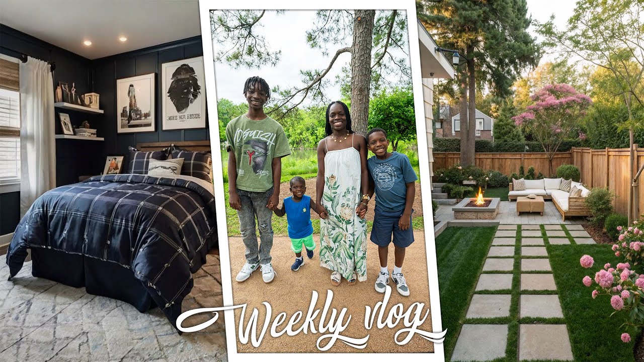 WEEKLY VLOG | TURNING OUR NEW BUILD INTO A HOME + SHOPPING + FAMILY FUN & MORE...
