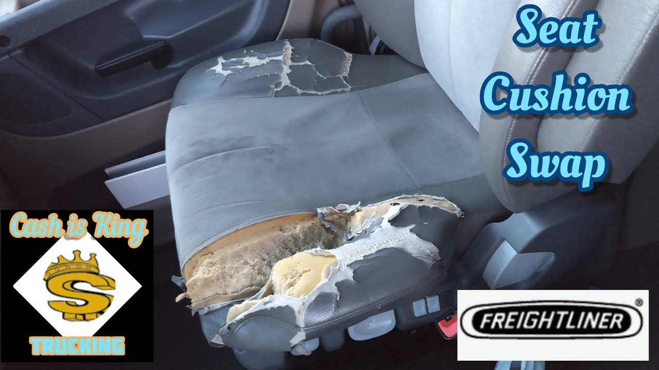 Переключение подушек сиденья  Freightliner Cascadia |  сделай сам  # Грузовой лайнер # Каскадия