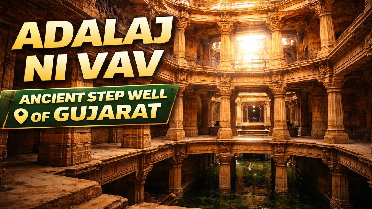 The Stepwell of a Queen Rudabai: Gujarat’s Stunning Stepwell, Ahmedabad
