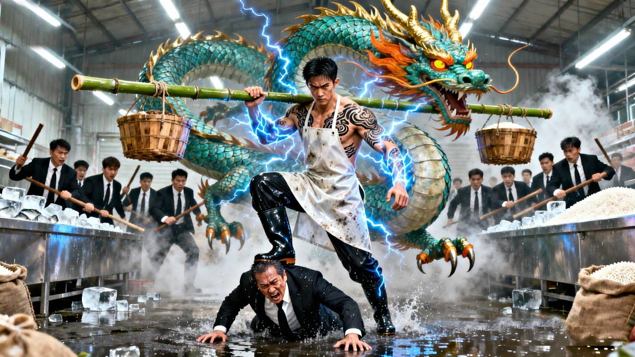 Kuli angkut ini ternyata master kungfu;mengalahkan penjahat, menyelamatkan CEO, lalu CEO menikahinya