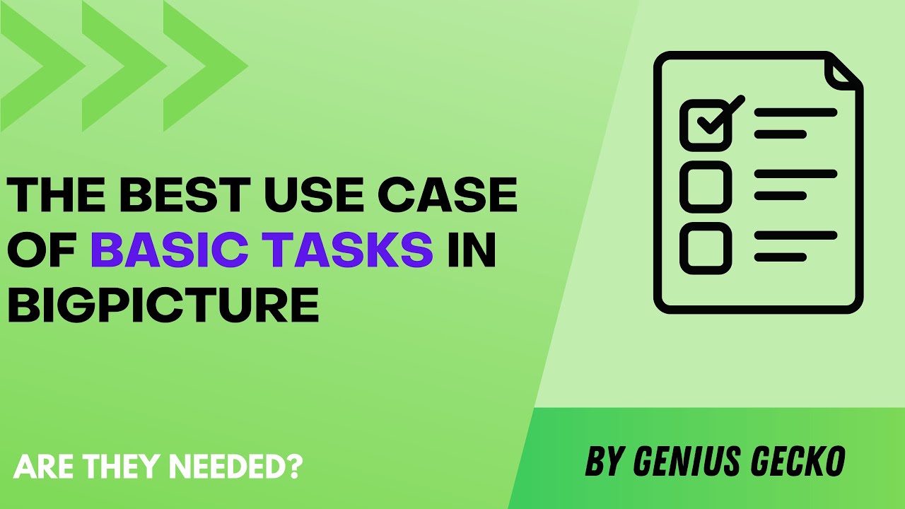 The Surprising Benefits of Basic Tasks: How the Simple Things Can Make a Big Difference