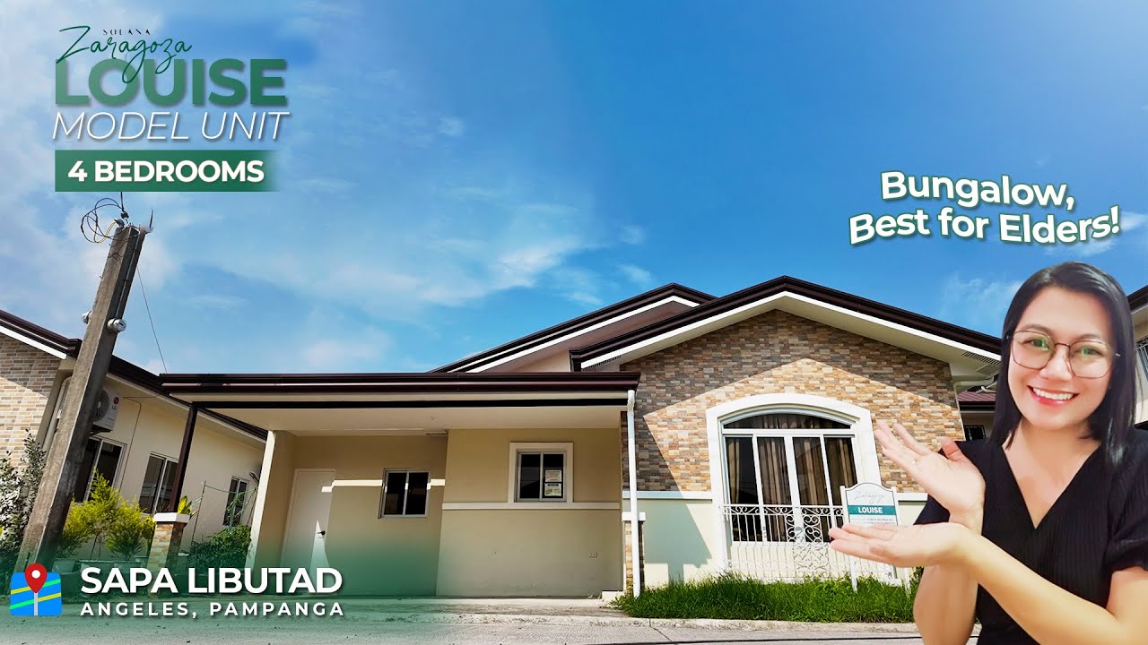 Solana Zaragoza Pampanga | Updated Louise Model Video | House and Lot in Angeles City | House Tour