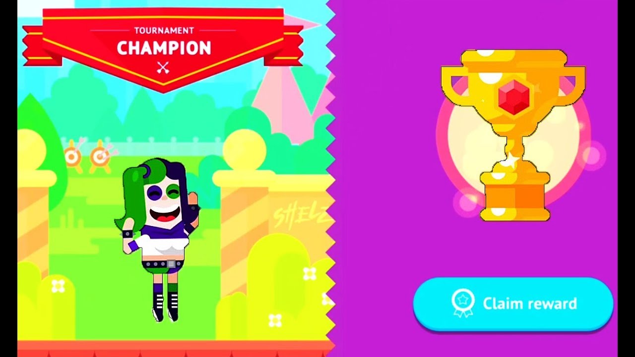 Bowmasters - Bad Girl LEGENDARY TOURNAMENT Gameplay Walkthrough (ANDROID & IOS)