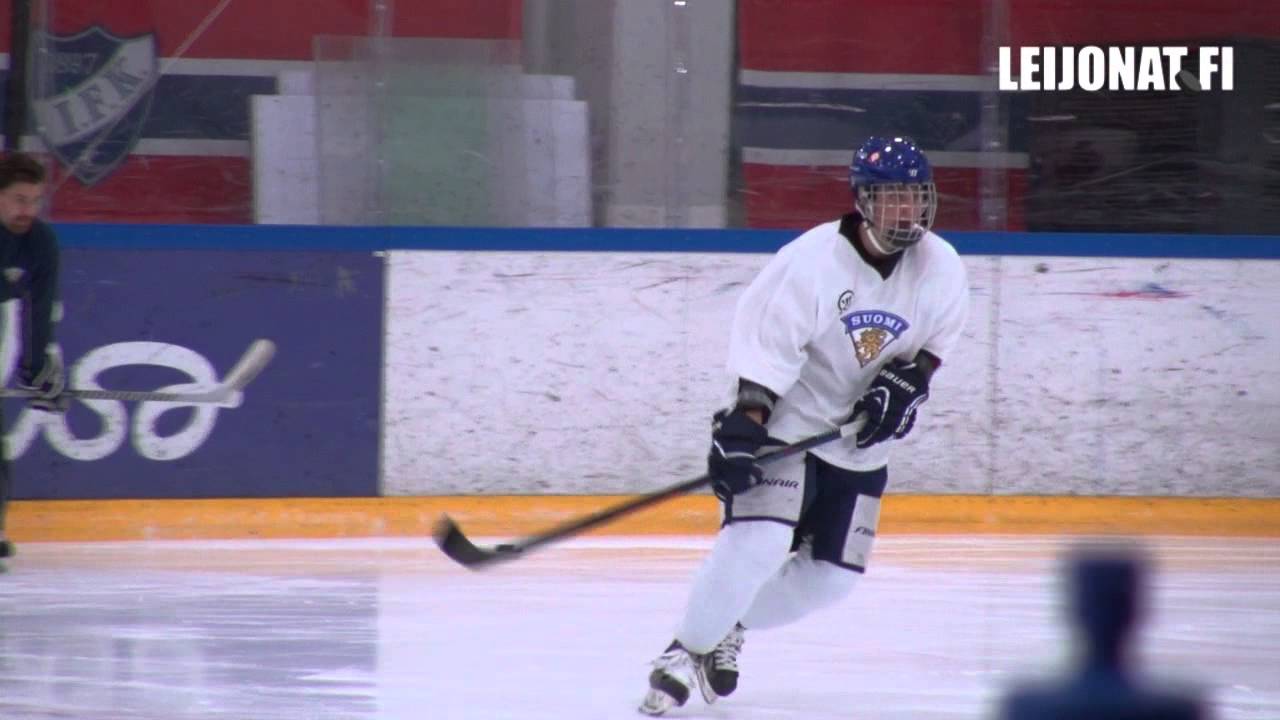 Eetu Selänne harjoituksissa // U18 2.2.2015
