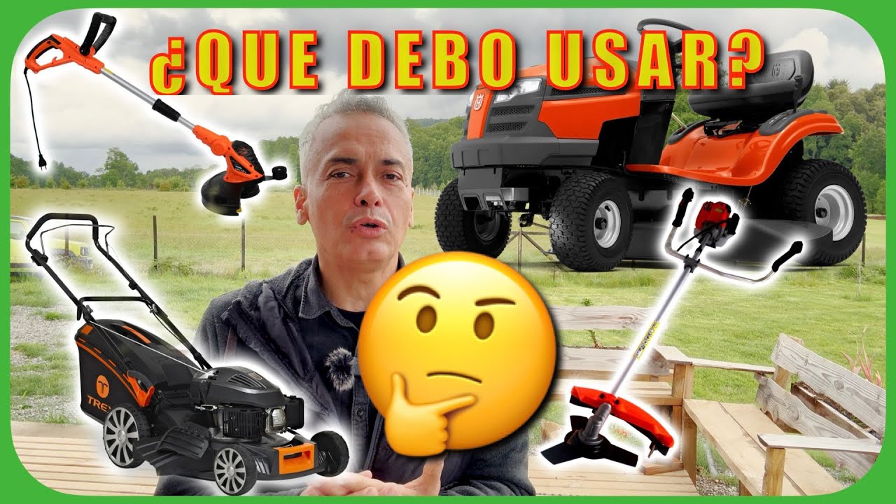 🛠️ &iquest;C&oacute;mo Elegir la Mejor M&aacute;quina para Cortar Pasto? Gu&iacute;a Definitiva 🚜