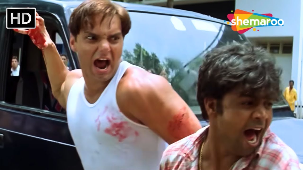 Maine Dil Tujhako Diya Movie Action Scene - सोहैल खान ने दोस्त को मारने वाले राजपाल यादव की धुलाई
