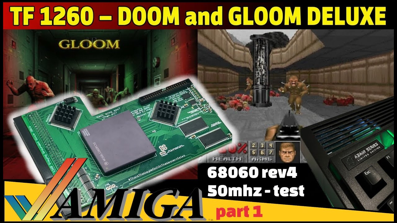 Moja nowa AMIGA 1200 + TF1260🔥Instalacja i pierwsze testy. Part 1