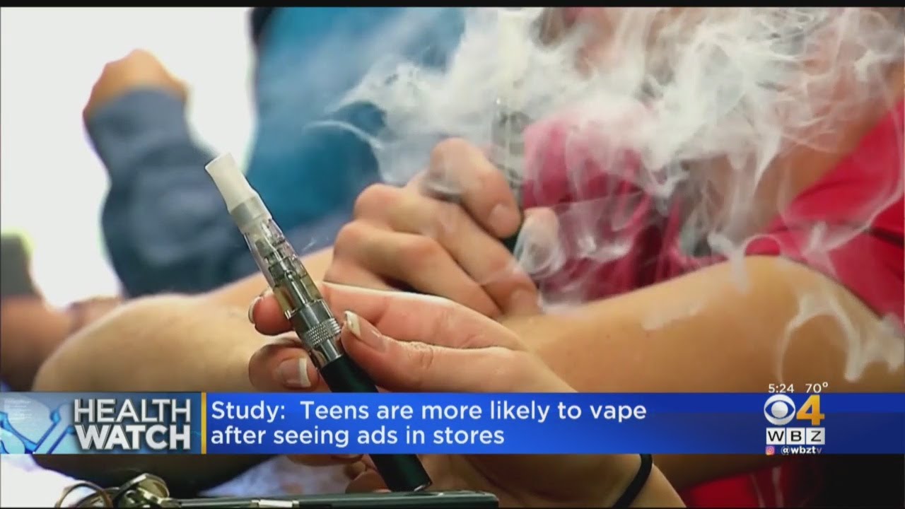 Teens Who See E-Cigarette Ads Twice As Likely To Vape