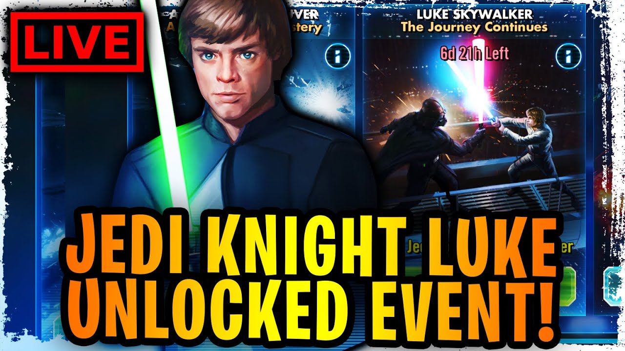 I DID NOT SPEND ANY MONEY TO UNLOCK JEDI LUKE! Jedi Knight Luke Skywalker Event + Unlock LIVE!