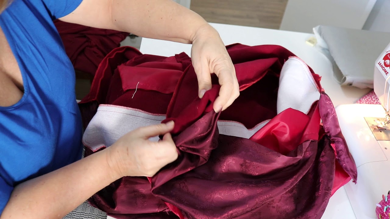 Diy - Pregando o forro no Blazer - aula 134