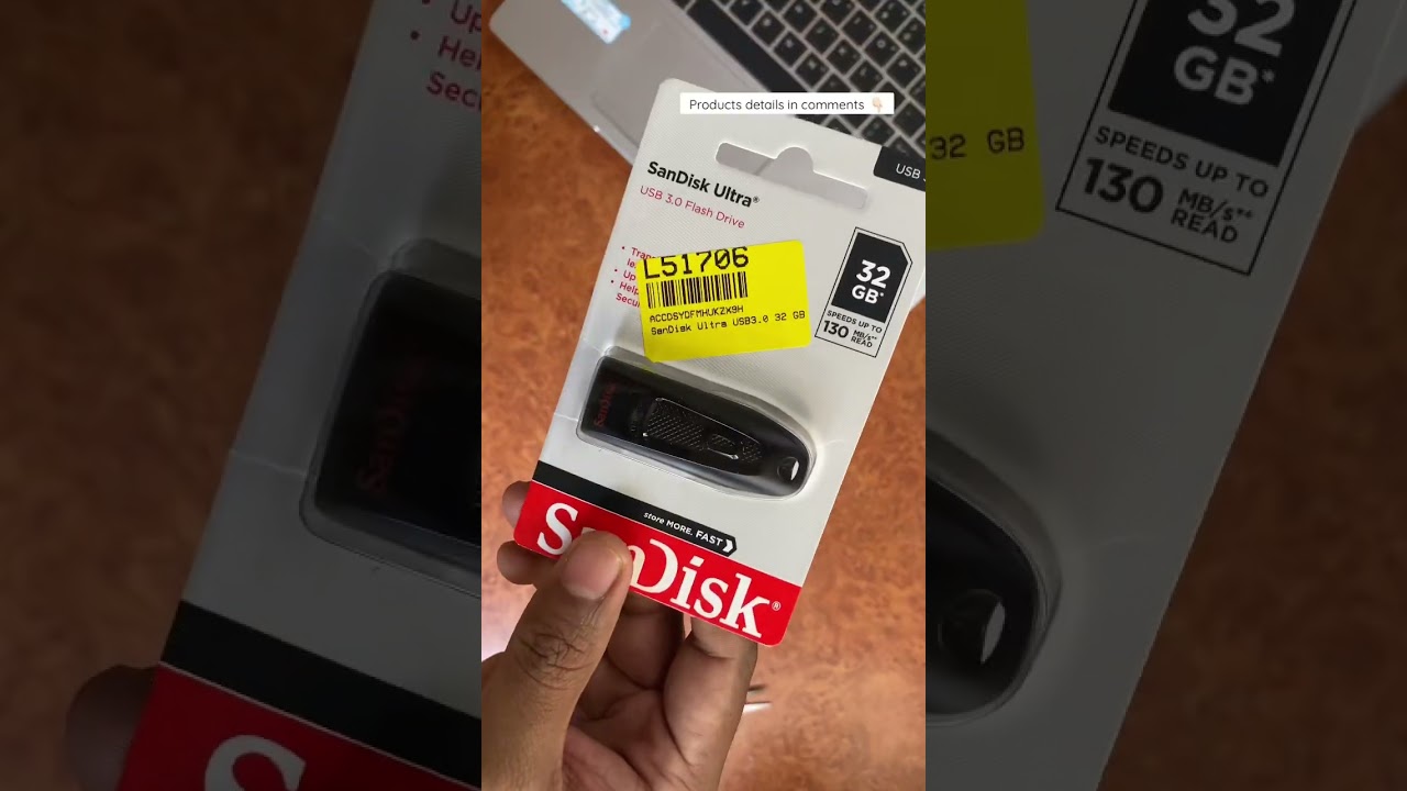 SanDisk ultra USB 3.0 Flash drive UnBoxing 📦 | 32 GB | #unboxing #shorts