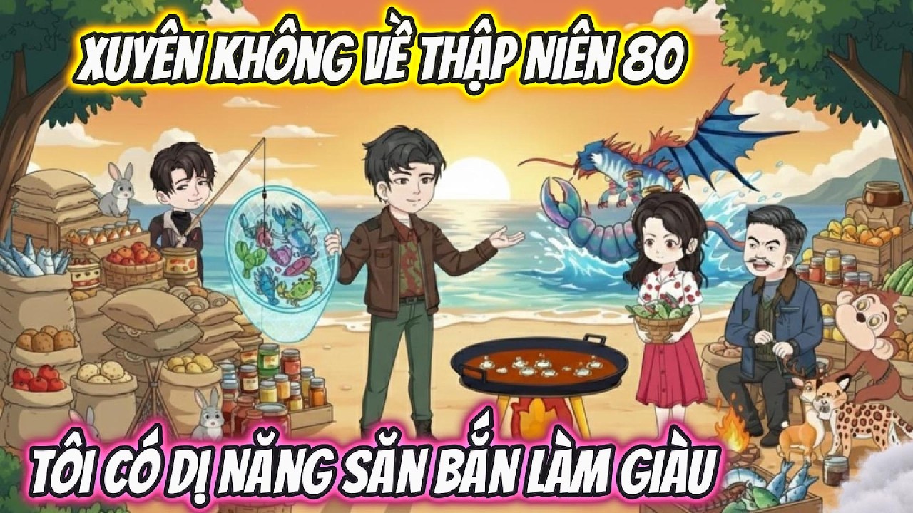 Xuyên Không Về Thập Niên 80 Tôi Có Dị năng Săn Bắn Làm Giàu | Phan Vietsub