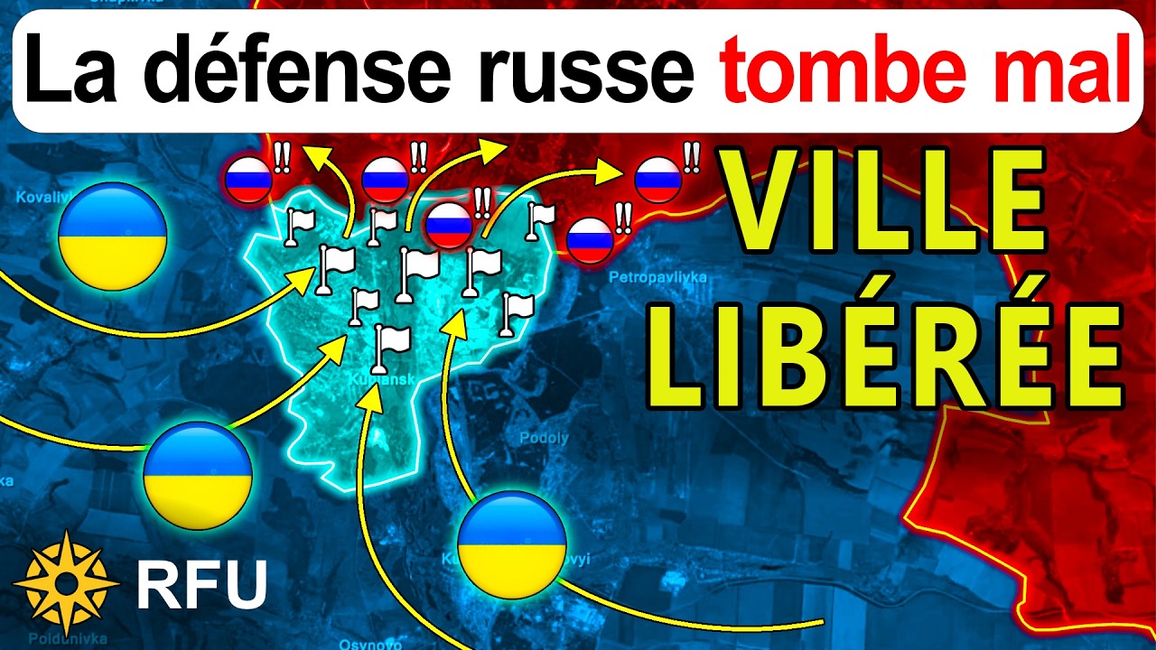 C'est officiel: Koupiansk est lib&eacute;r&eacute;e! L'Ukraine a &eacute;cras&eacute; les derniers d&eacute;fenseurs | RFU News