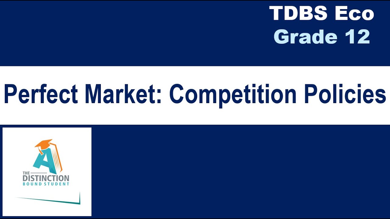 Уроки 67 и 68 по политике конкуренции в Южной Австралии, TDBS Economics G12, Карден Мадзокере