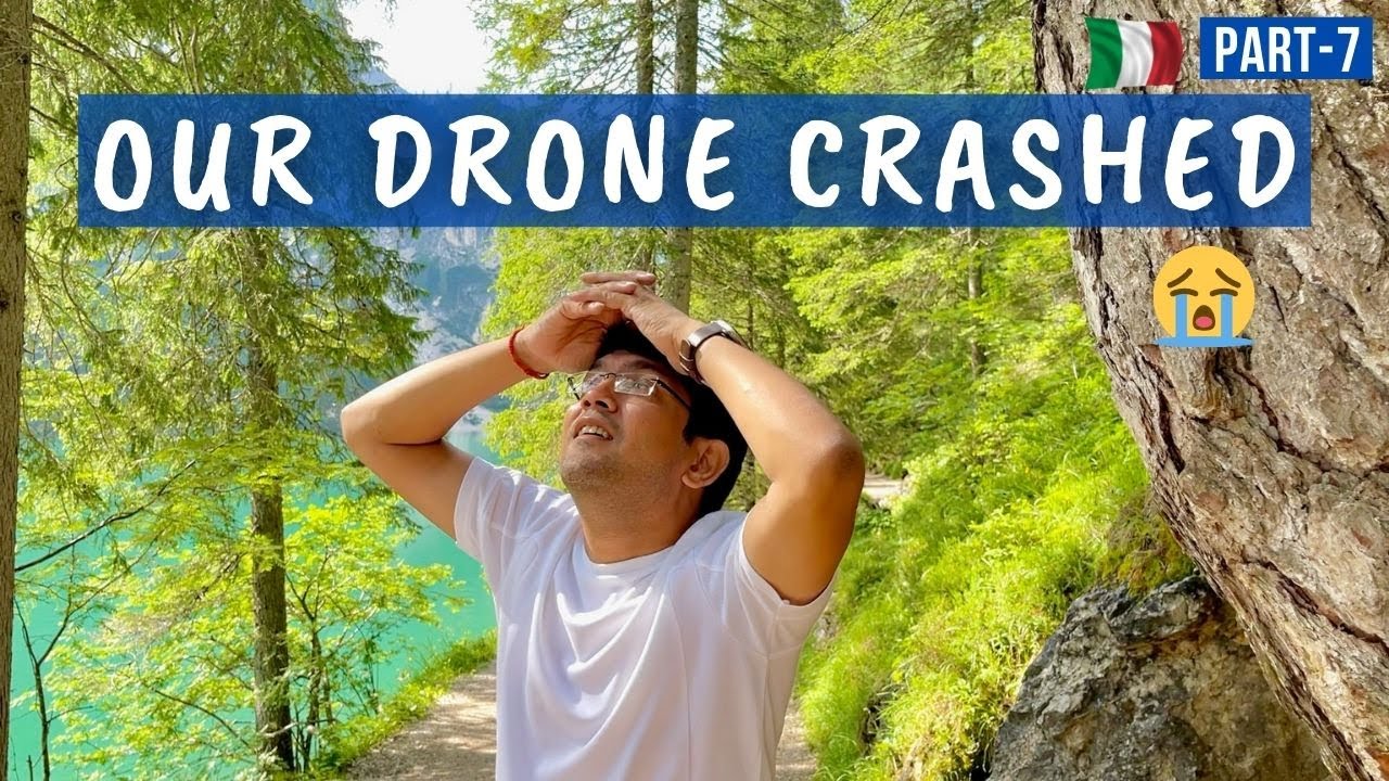 Ep 7 Italy Dolomites, We Crashed Our Drone | Magical Lake Braies At Sunrise & Sunset| Italy Vlog