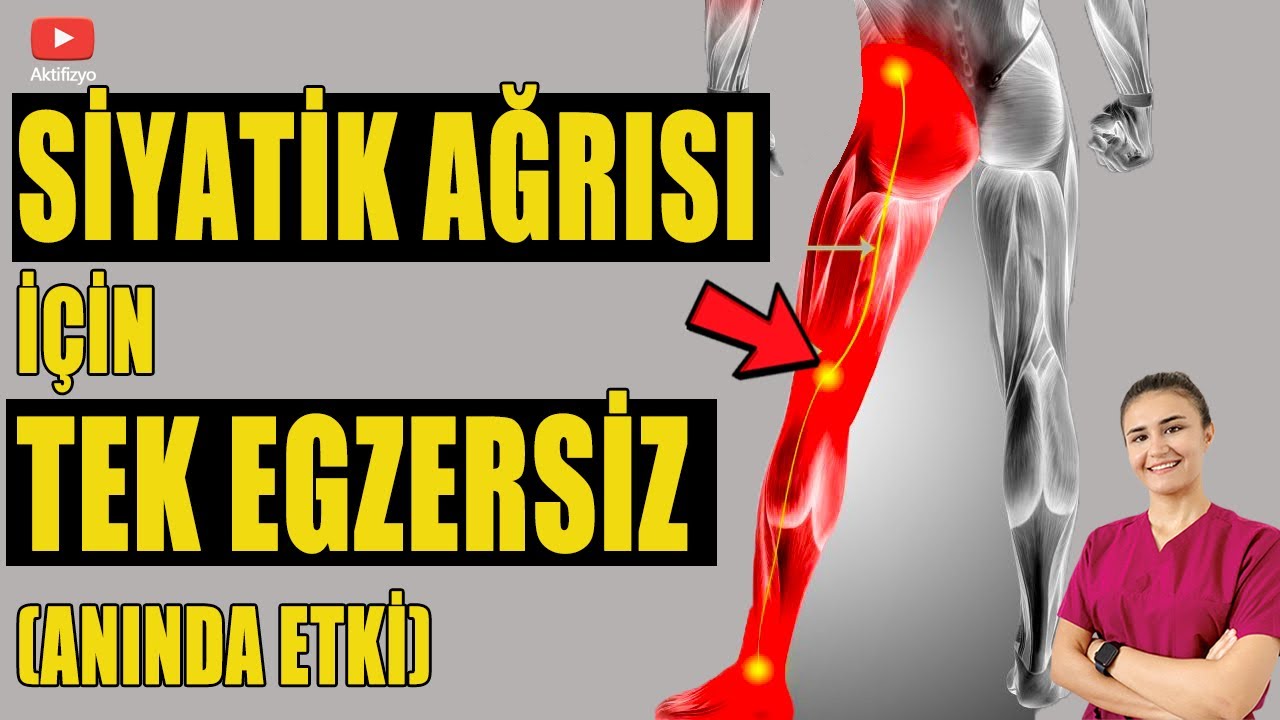 SİYATİK AĞRISI İÇİN TEK EGZERSİZ #aktifizyo #siyatikağrısı #kulunçağrısı