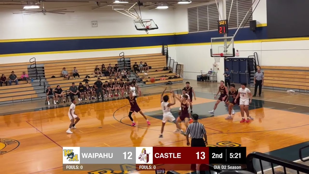Waipahu High vs Castle High Varsity Basketball OIA Division 2 Regular Season Game 12/23/2025