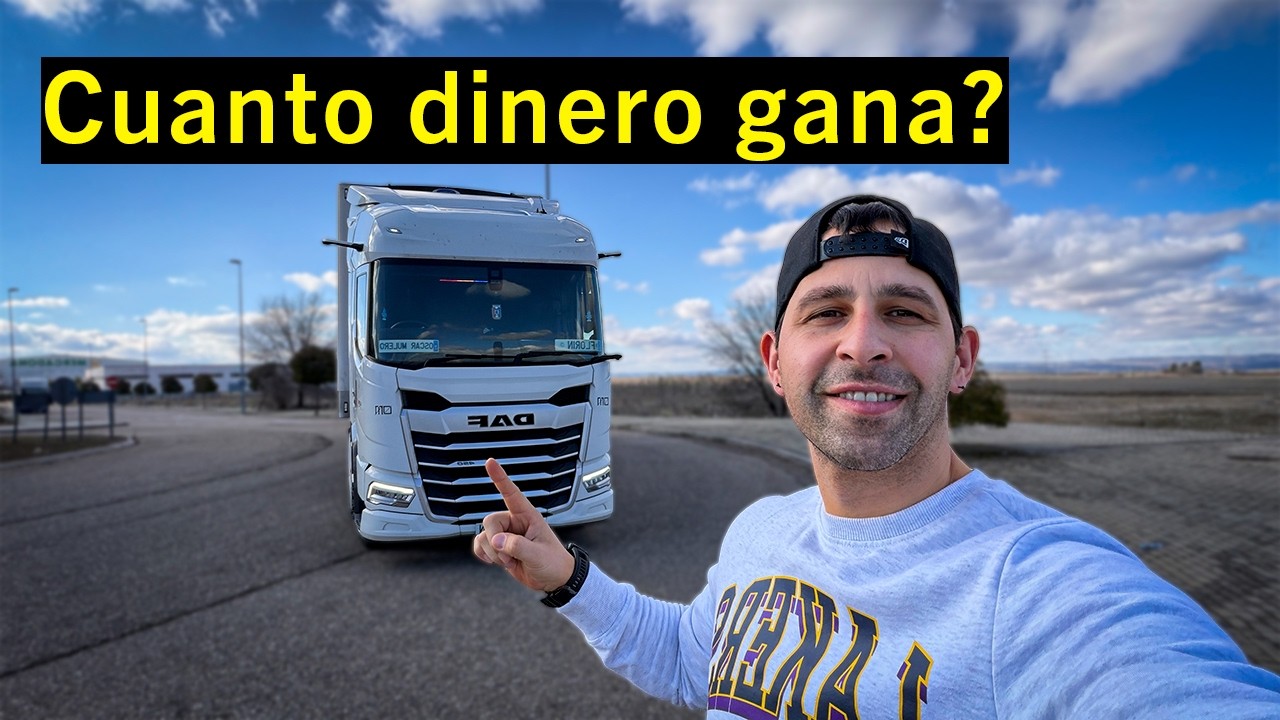 Cuanto DINERO gane como CAMIONERO en ESPAÑA durante 2025 LaurGarage
