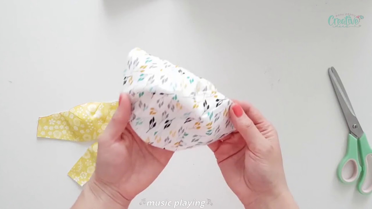 FITTED FACE MASK PATTERN with filter pocket, in 4 sizes