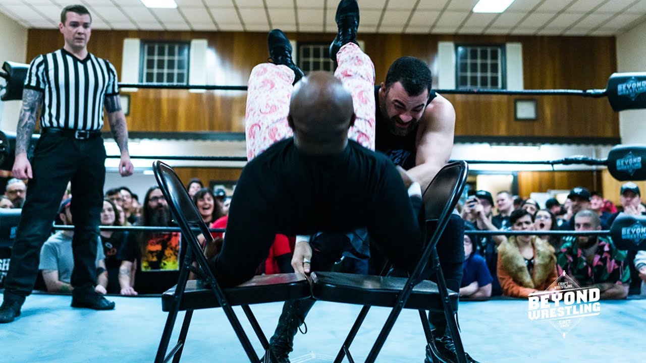 [Free Match] Eddie Kingston v. Stokely Hathaway (Malcolm Bivens) | Beyond Wrestling (EVOLVE NXT WWE)