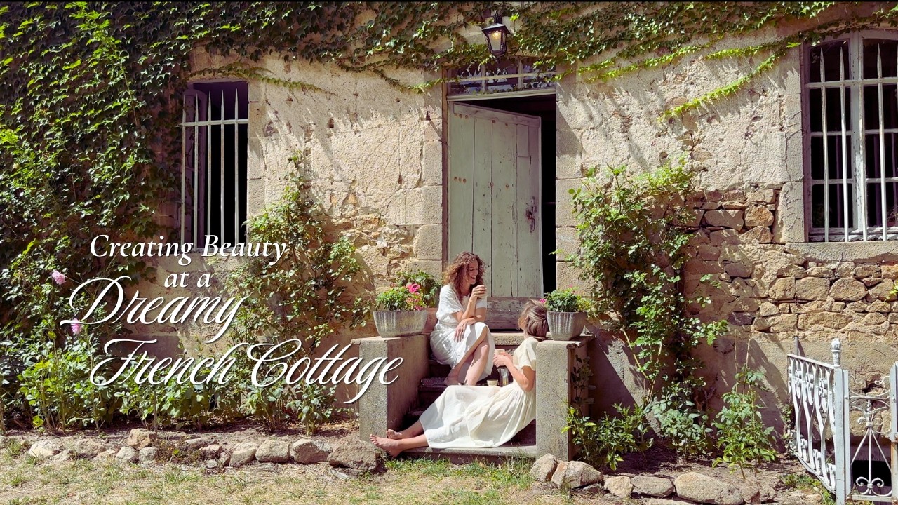 Creating beauty in a dreamy French cottage