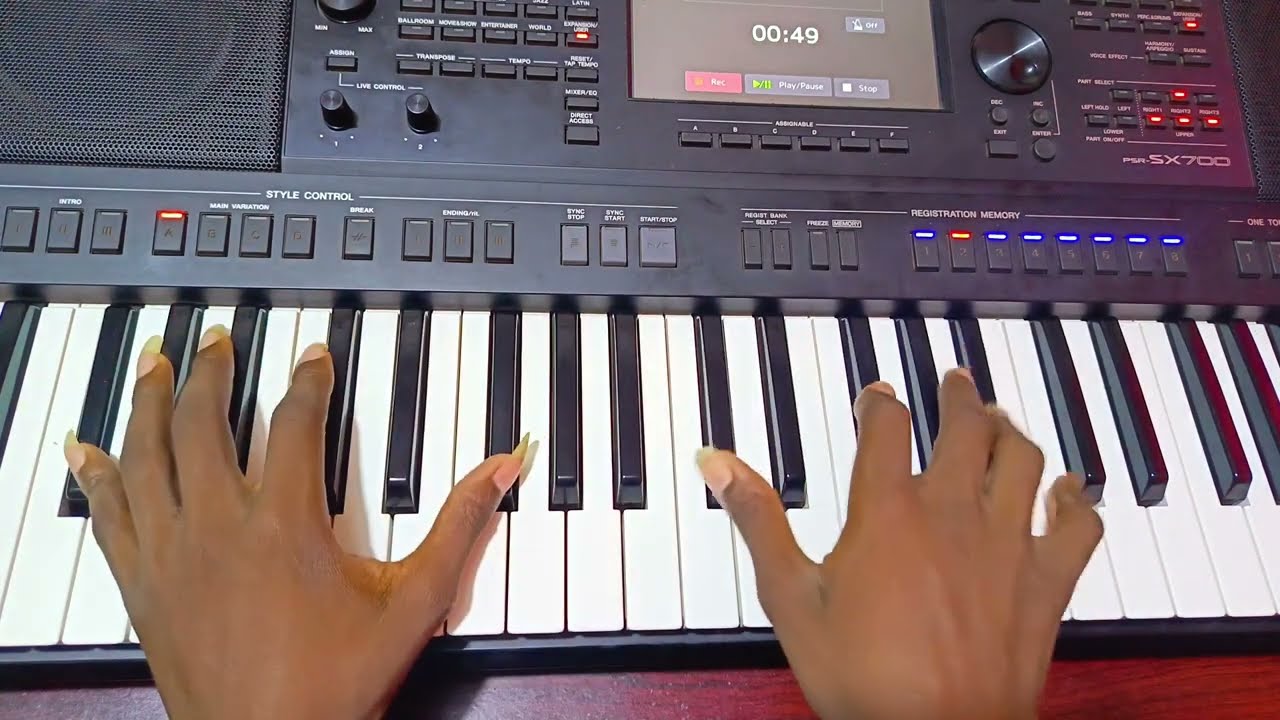 Ndama Wanono Na Faustine J. Mtegeta || PianoOrgan performance by Parto organist