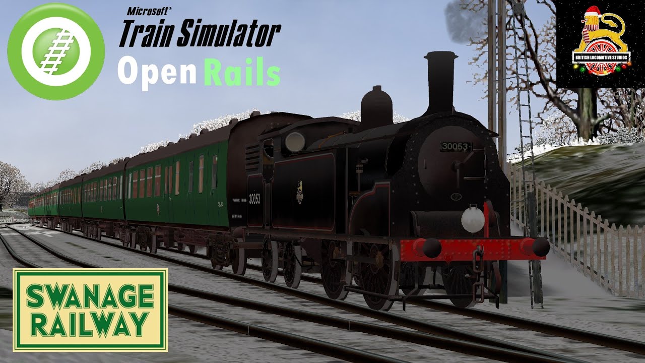 OpenRails - Swanage Railway Santa Special 2003 Activity (BLS Xmas Special 2023)