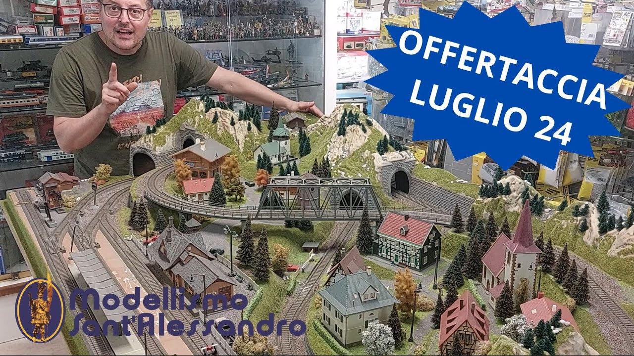 OFFERTACCIA LUGLIO24! PLASTICO H0 IN OFFERTA FINO AL 31 LUGLIO!