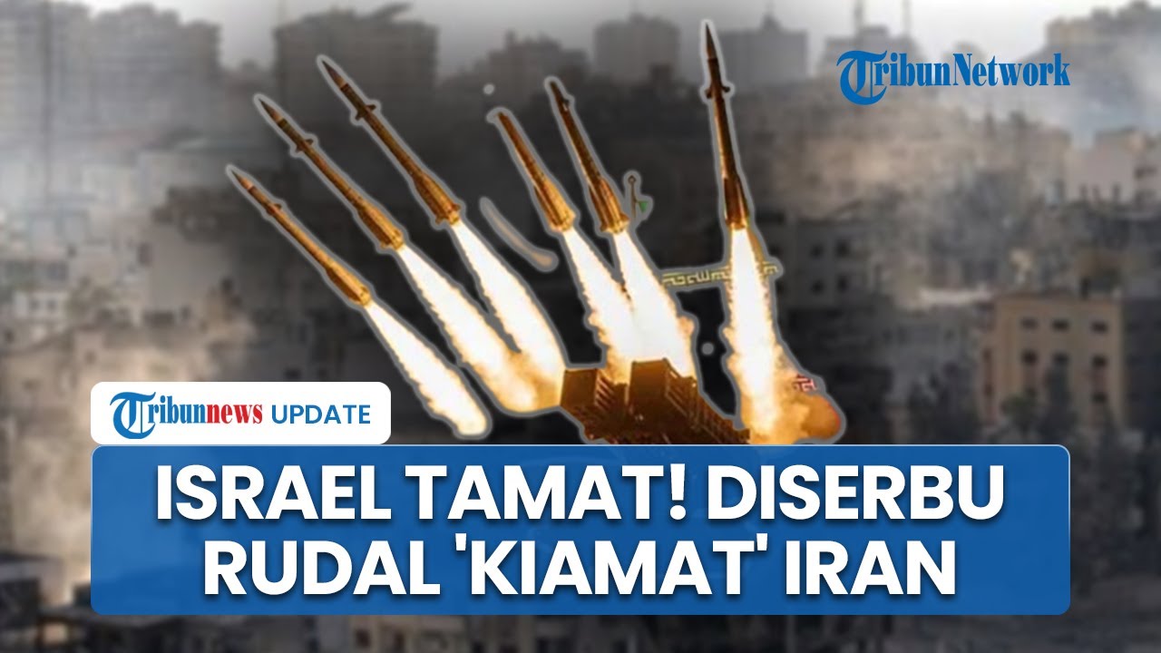 Rangkuman Konflik Israel: Tel Aviv Binasa! Diserbu Rudal 'Kiamat' Iran hingga Spanyol Bela Palestina