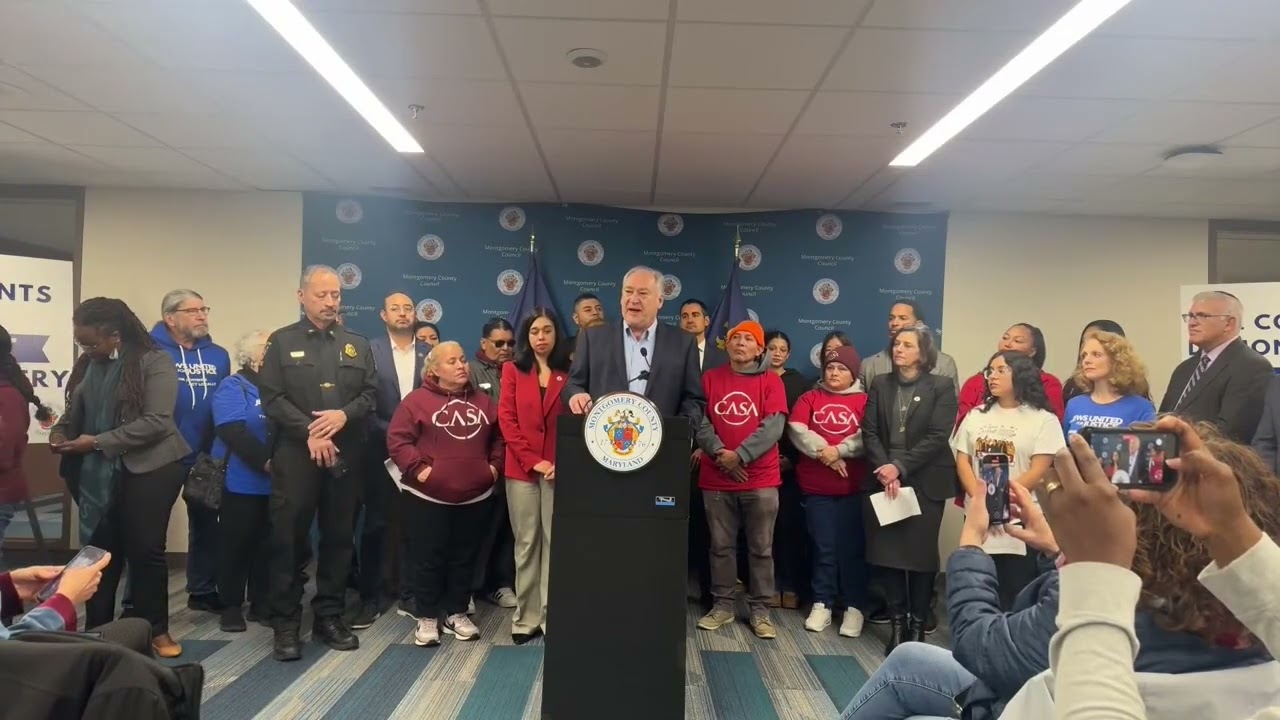 12.04.2025 Montgomery County Immigrant Protections Act Press Conference Part 1