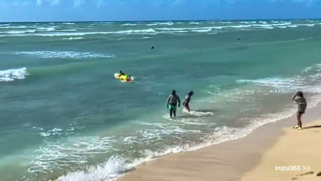 White plain beach, Oahu Honolulu, Hawaii