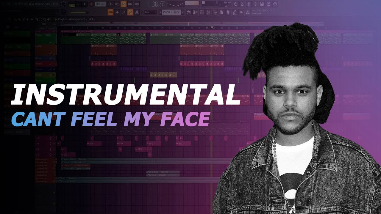Instrumental FLP I Can`t Feel My Face (The Weeknd) #theweeknd #cantfeelmyface #instrumental