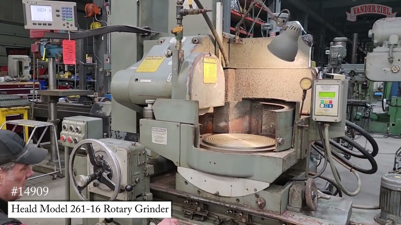 Heald Model 261-16 Rotary Grinder, 14909