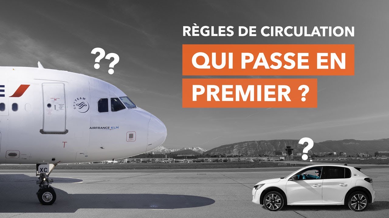 Avion vs Voiture : Comment rouler sur le  Tarmac ?