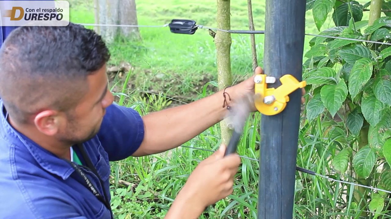 En Durespo le enseñamos a instalar una cerca eléctrica adecuadamente