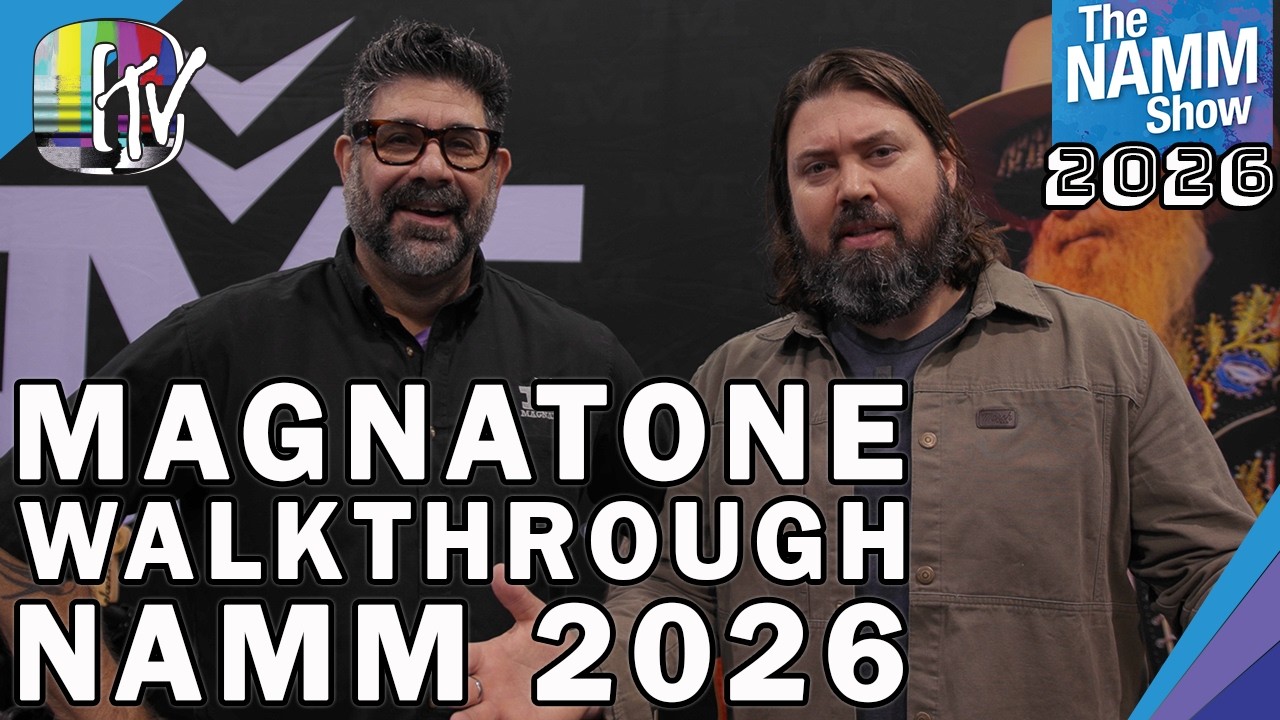 Стенд Magnatone на выставке NAMM 2026