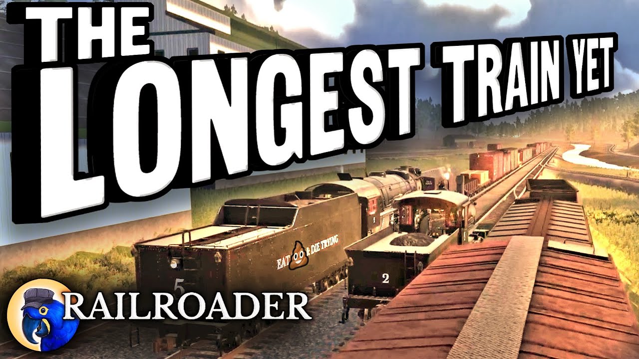 My longest train yet! | Railroader Ep. 7