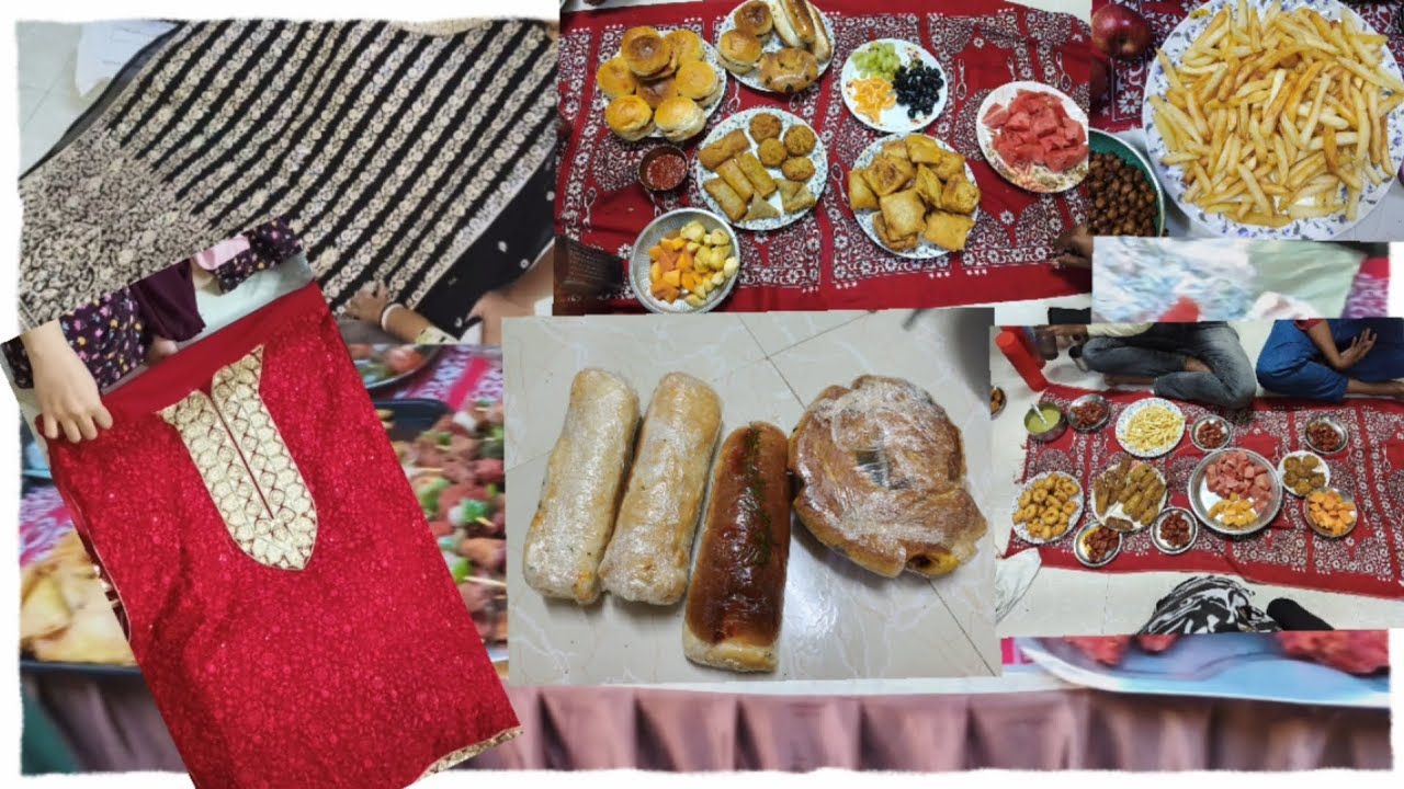 11th Ramzan Iftari Alhamdulillah hamare Eid ke kapde 